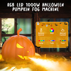1000w Pumpkin Smoke Fog Machine Stage Lighting Rgb Led Effect Disco Party Show