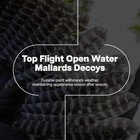 Top Flight Open Water Floating Hunting Mallard Duck Decoys 6 Pack  2 Pack 