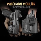Laser Light Combo Holster Fit Hellcat Pro  800-lumen Gun Flashlight  green Laser