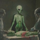 Alien Autopsy Wall Art  Retro Sci-fi Area 51 S4 Poster  Uap Ufo Disclosure Decor