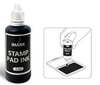 Imark Premium Refill Ink For Self-inking Stamps Daters Stamp Pads 2 Oz Black
