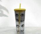 Starbucks Winking Eye Lashes Cup Tumbler  Venti 24oz New 2017 Limited Edition