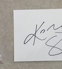 Kobe Bryant Los Angeles Lakers Autographed Index Card Ip Signed  8 Inscription