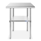 Commercial Stainless Steel Kitchen Food Prep Work Table - 24  X 30 