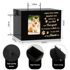 Pet Urns For Dog Or Cat Ashes  Wooden Funeral Cremation Urns With Photo Frame   
