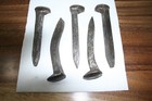 5 Antique Railroad Train Track High Carbon Spikes nails 6-3 4   Cleaned 