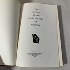 The Second Or 1807 Land Lottery Of Georgia Genealogy History Book 1968 Edition