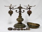 Antique Brass Motif Balance Scale