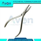 4pk Metal Forming Pliers Wire Bending  Loops  Curves  Rings  Angles  Hobby Tools