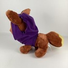 Build A Bear Workshop Pokemon Eevee Plush Stuffed Animal 14  Toy Purple Hoodie