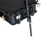 Aosom Bicycle Cargo Trailer With Removable Box And Waterproof Cover  Bike Wagon