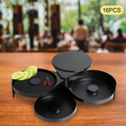 16pcs Margarita Salt Rimmer Set   Margarita Kit For Home Bar   Bar Rimmer Sponge