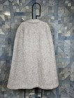The Parisian Women   s Vintage Light Grey Oversized Cloak Osfa Union Made 50s 60s
