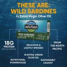 Wild Planet Wild Sardines In Extra Virgin Olive Oil  Lightly Smoked  Tinned