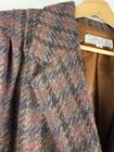 Womens Size Medium Laird Portch Of Scotland Pure Wool Plaid Blazer Jacket 