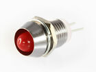 50 Pcs X 5mm Led Bezel Holder Chrome Metal Pack Of 50 - Usa Seller   