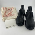 Lewis Rubber Dog Boots - Extra Large - Vented Set Of 4 With Bag   Instructions