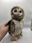 Hansa Brown Owl Plush Toy Nwt