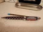Harley Davidson Waterman Checkerboard Ballpoint Pen In Tin Box