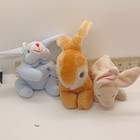 Stuffed And Beanie Bunny Rabbit Lot  Mixed Makers And Brand