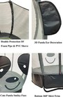 Panda Trampoline Kids Enclosure Net Safety Jumping Outdoor Bounce Toddler New