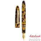 Esterbrook Estie Tortoise Gold Plate Trim Fountain Pen Fine Flex