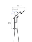 Kohler Hydrorail 3-in-1 Multifunction Showerhead And Column Kit-polished Chrome