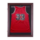 Homcom 35  X 26  Uv-resistant Sports Jersey Frame Display Cherry
