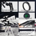 Professional Astronomical Telescope With High Tripod Travel Bag Adults Kids Gift