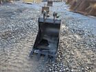 24  Geith Excavator Bucket  50 Mm Pins  Fits  Kobelco  Komatsu  Deere  Hitachi