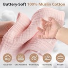 Baby Washcloths muslin Burp Cloths Towels For Newborns absorbent Cotton Bath