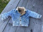 Vintage Wrangler Toddler Size 3 Denim Jacket With Hawaii State Flag Patch