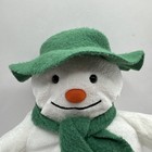 Vintage Eden The Snowman Raymond Briggs 15    With Green Hat And Scarf 1990 s Read