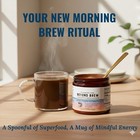 Beyond Brew Mushroom Coffee 7-in-1 Cacao Energy focus gut mental  Imani Organics