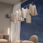 Retractable Invisible Clothesline Heavy Duty Retracting Clothes Line Outdoor