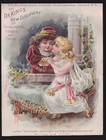 Dr kings New Discovery Cough Cure  Romeo   Juliet  shakespeare Trade Card  C528