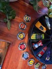 Vintage 1967-69 Hot Wheels Red Line Cars Lot  Badges    Case