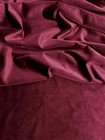 Contessa Burgundy Plush Non-stretch Velvet Fabric For Apparel  Costumes  Curtai