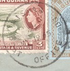 British Guiana Air Letter To Doll Hospital School - 1965 Wismar Post Office Cds