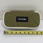 Dakine School Case Organizer Olive Green Nylon W  White Ykk Zipper Gently Used