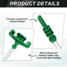 3pcs Air Tube 3cc Glue Adhesive Dispenser Syringe Connector Adapter