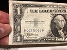 1935 Silver Certificate  1 Dual Date Experimental Note Bb Block Xf Scarce 
