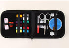 Mini Sewing Kit Scissor Thread Needles Beginner Sew Tools Repair Black Home Trav