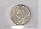 Newfoundland 1917c 25 Cents George V Silver Coin Graded Iccs Au-55 With Scratch
