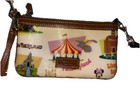 Dooney   Bourke Disneyland Sketch Crossbody Wristlet Pouch Bag Dumbo Main Street