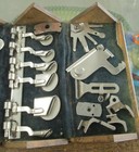 Singer Oak Sewing Machine Puzzle Box W attachments  February 19 1839