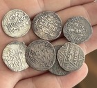 1236-1260 Dirham Medieval Silver Old Coin Aleppo Ayyubid Crusaders Era Islamic 1