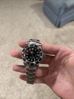 Custom Made 40mm Black Custom Diver Date Style Mod Watch W  Nh35 Movement