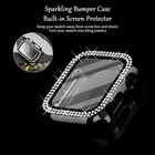 For Apple Watch Series 10 9 8 7 6 5 4 3diamond Bling Case Iwatch 41 45mm Cover