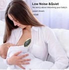 Double Wearable Electric Breast Pump Set     Hands-free  Lcd  Quiet  Bpa-free